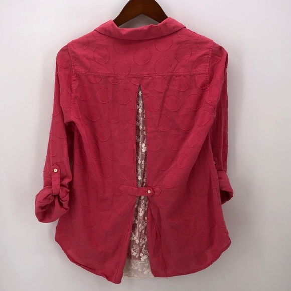 Antrhopologie Isabella Sinclair Lacework Popover S - Picture 2 of 8